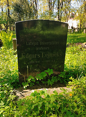 6.att. Edgara Lejnieka kapa vieta Mārtiņa kapos. Foto: Ieva Hadkevica