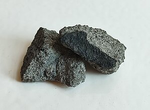 Ohanskas meteorīts LU Muzeja kolekcijā. Foto: Gunta Vilka 