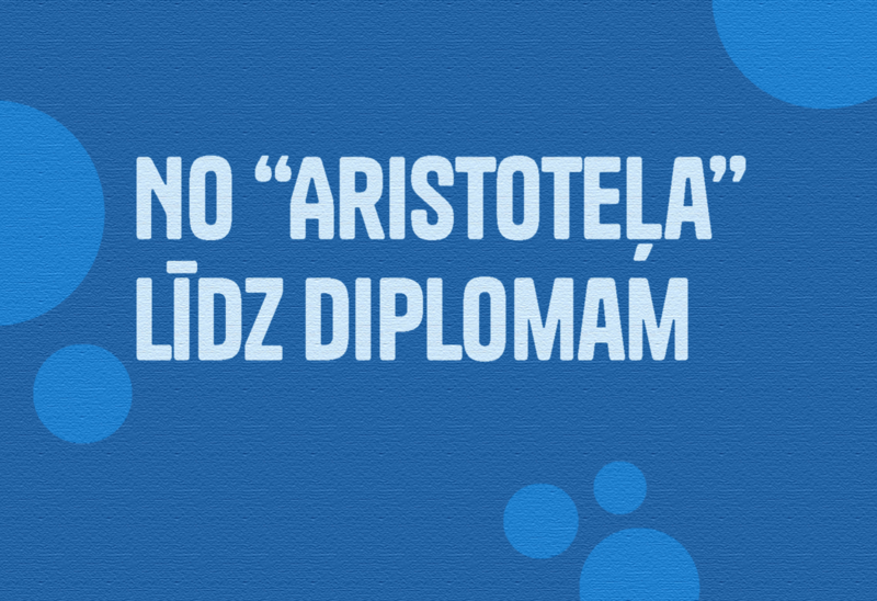 60 gadi "Aristotelim" un pirmais solis pretī diplomam 