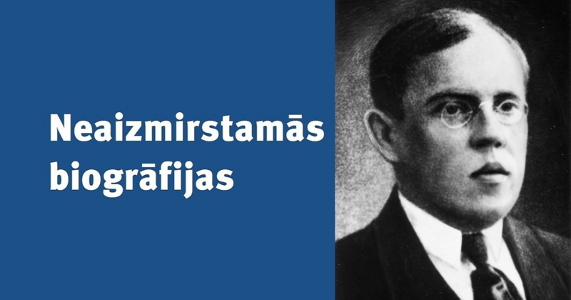 NEAIZMIRSTAMĀS BIOGRĀFIJAS. Matemātiķis ar mākslinieka dvēseli – Edgars Lejnieks