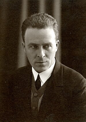 LU Arhitektūras fakultātes profesors, LU Lielās aulas projekta autors Ernests Štālbergs. Foto: no LU Muzeja krājuma