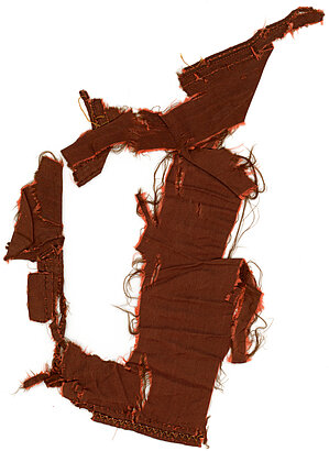 7.att. LU jauktā kora  "Dziesmuvara"  karoga fragments. 20. gs. 30. gadi (?). Foto: LU Muzeja krājums, LUM3130