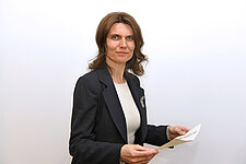 Krājuma glabātāja Ieva Hadkevica, B.Sci.soc.