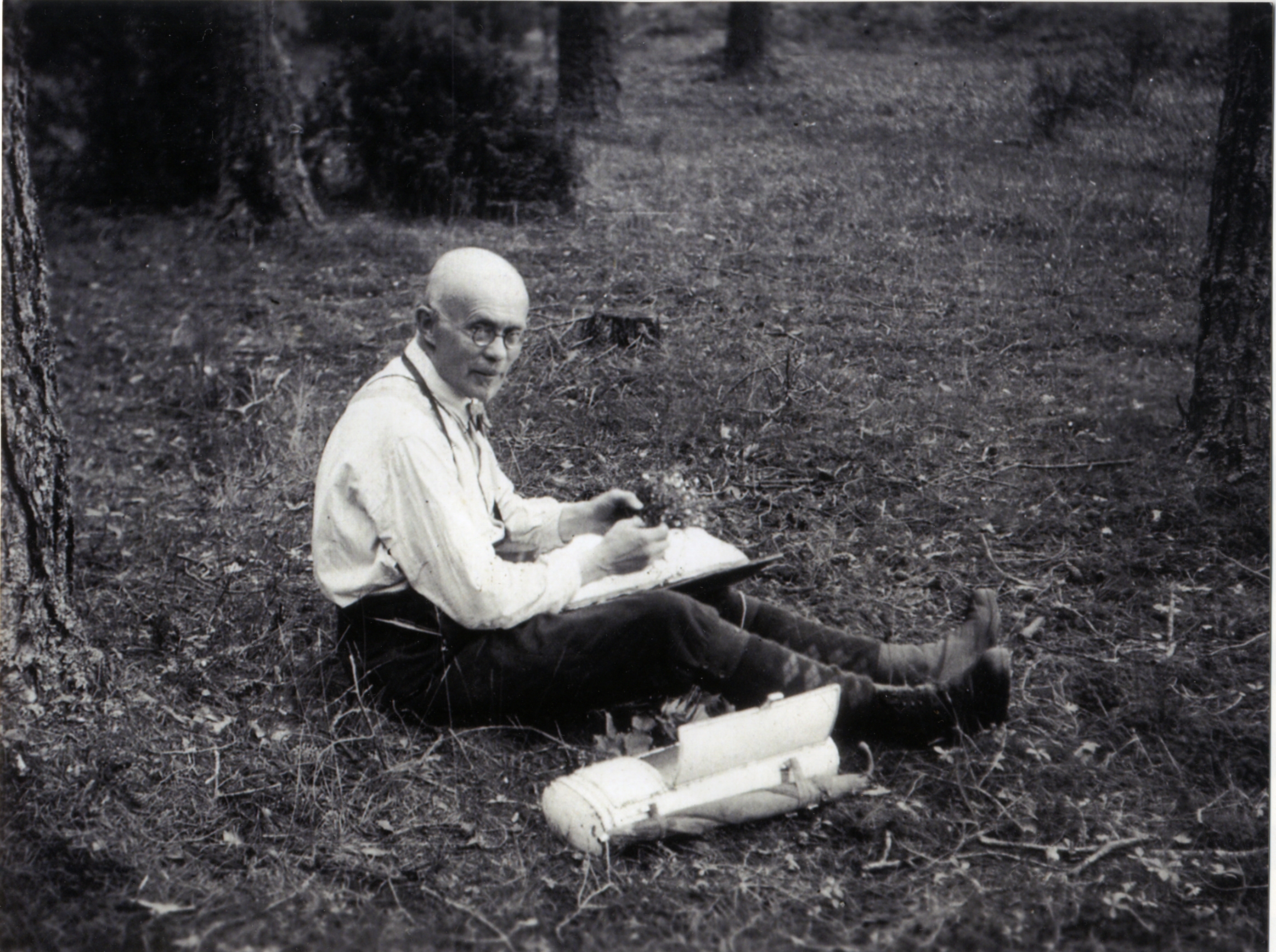 Karls Reinholds Kupfers. 20. gs. sāk. Foto no LU Muzeja krājuma