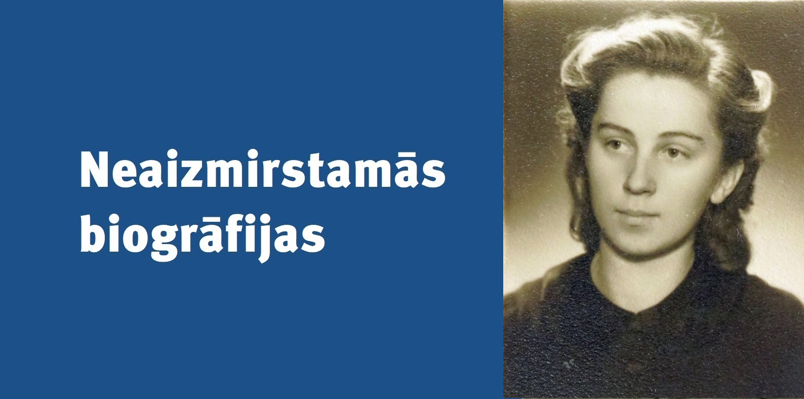 Studente Ella Detlova ap 1941. gadu. Latvijas Valsts vēstures arhīvs